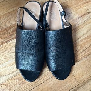 NWOT franco sarto womens slingback chunky heel sz 8